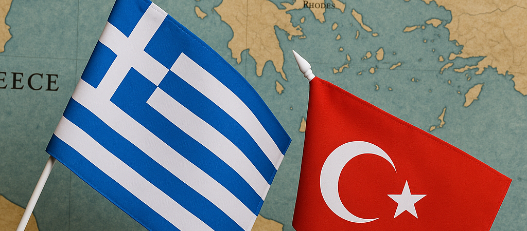 New Map, Old Flames—Greece and Turkey at Odds Again