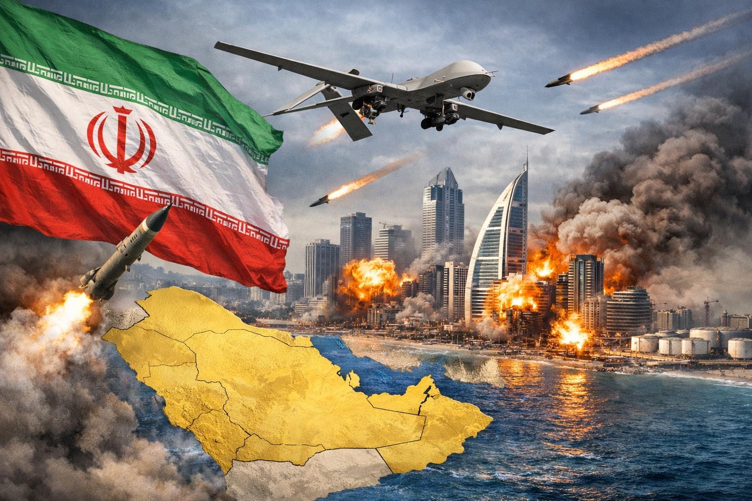 The Iran-GCC Conflict: From Managed Hostility to Open Confrontation